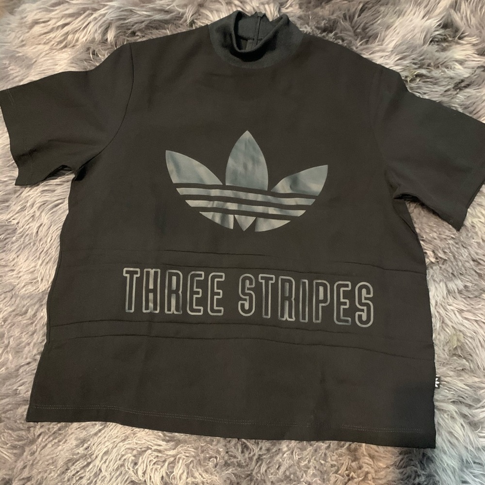Adidas high neck top